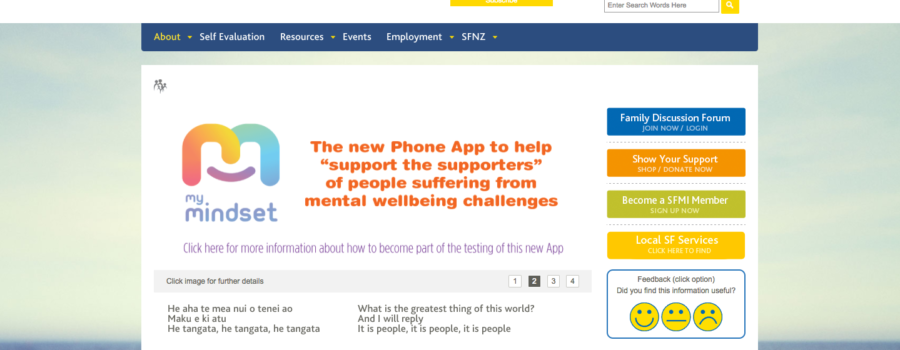 Supporting Families in Mental Illness